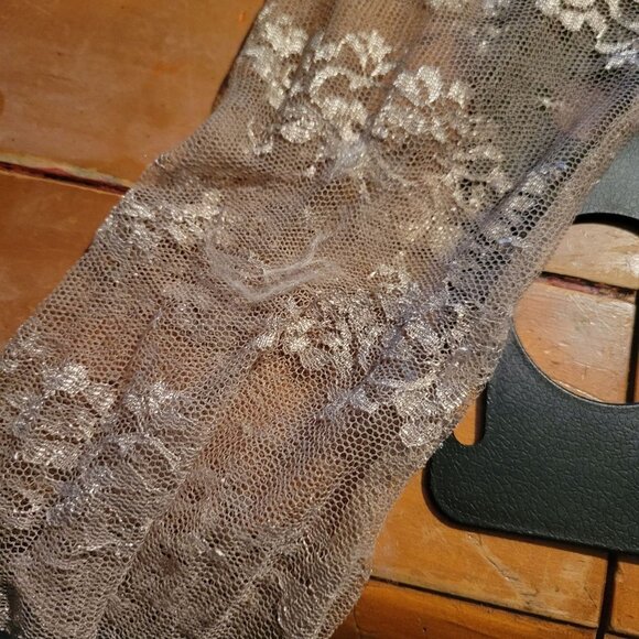 NWT The Limited Womens M Y2K Lace Fairy Grunge Whimsygoth HIgh Neck Layering Top - Picture 6 of 9